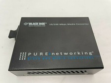 Black Box LHC201A Pure Networking Media Converter 10/100Mbps RJ-45 Port New