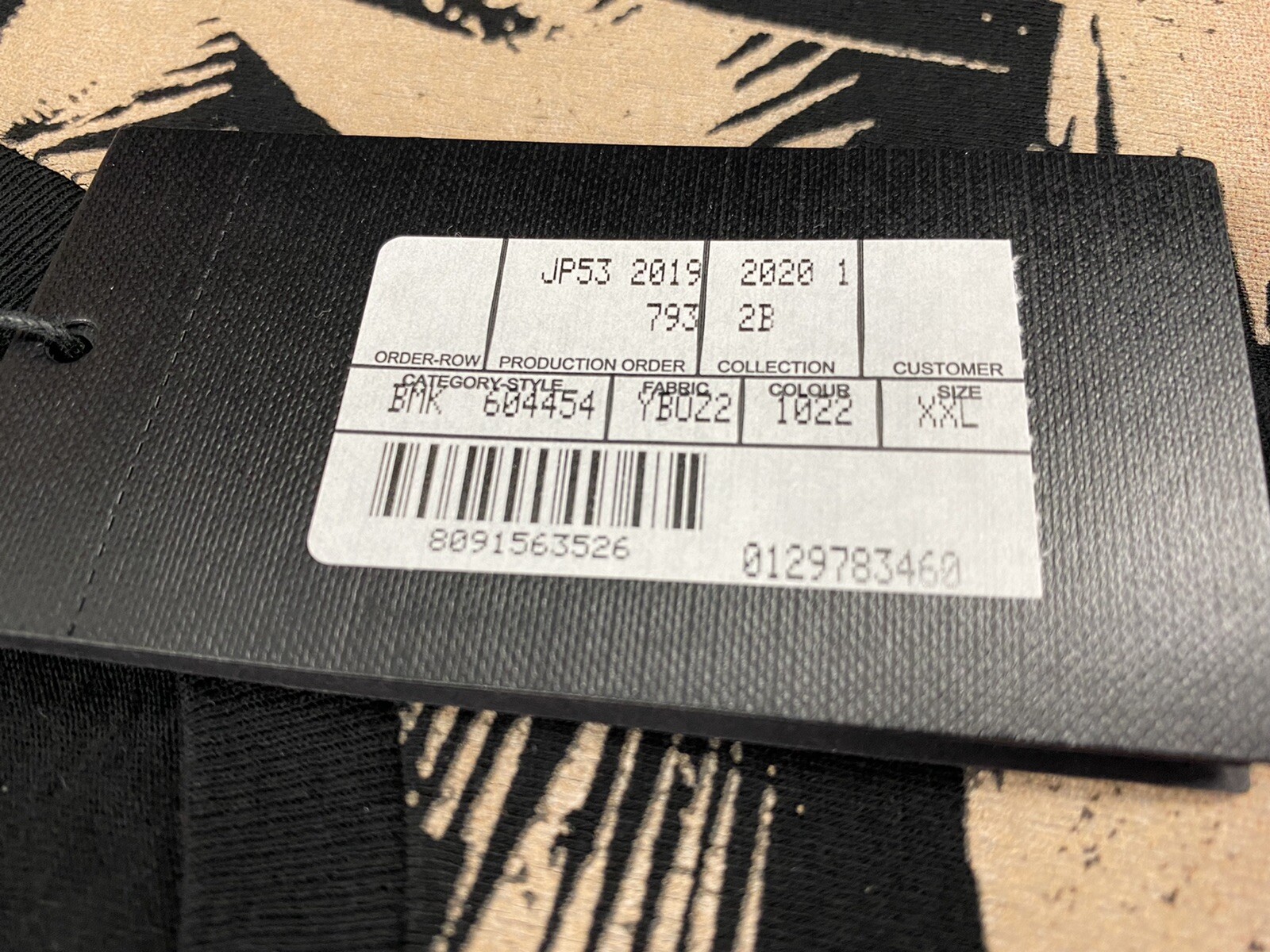 T shirt Saint Laurent multicolore palme cotone taglia XXL Made in Italy