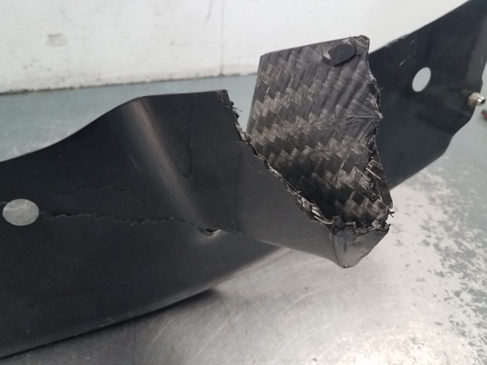 2021 McLaren 765LT Carbon Rear Bumper Lower Trim Panel - * #5537 C7