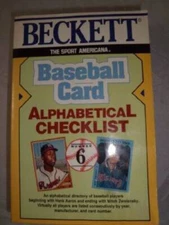 Baseball Card Alphabetical Listing (The Sport Americana) - Paperback - GOOD