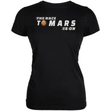Planet Mars Race Juniors Soft T Shirt