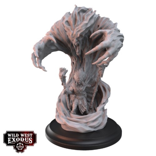 WILD WEST EXODUS: LEGENDARY RAVEN SPIRIT - Warrior Nation - Miniature - Tabletop - Picture 2 of 3