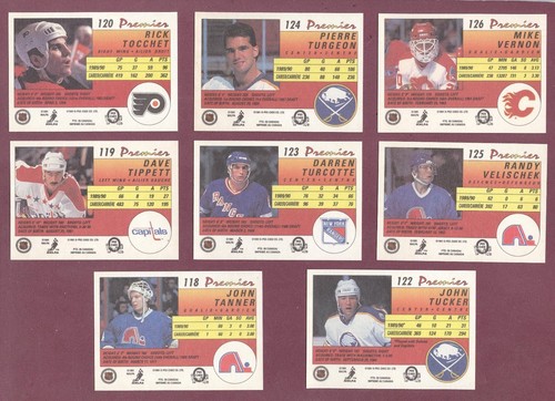 1990-91 O PEE CHEE 90-91 OPC PREMIER NHL HOCKEY CARD 1-132 SEE LIST - Picture 253 of 265