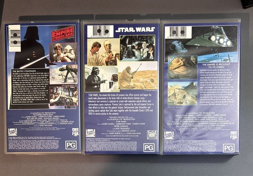 Star Wars Trilogy. Special Edition Box Set. VHS Video Tape. 1988 vintage Plus 2 - Picture 9 of 15