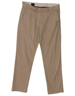 J. Crew Damen Flex Slim Chino Hose W31 L30 Beige Baumwolle BE29