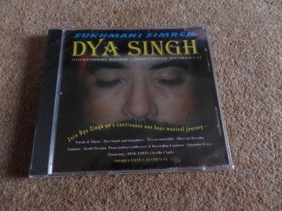 CD ALBUM NEW & SEALED - DYA SINGH - SUKHMANI SAHIB - MEDITATIVE EXTRACTS