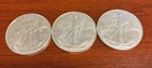 2024-2026x2 All 3! $1 American Silver Eagle 1 oz .999 Fine Silver BU