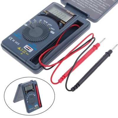 XB866 Handheld Auto Range Pocket Digital Multimeter Voltmeter LCD Display Tool