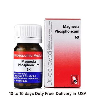 Dr Reckeweg Magnesia Phosphoricum 6X Tablets Fast Shipping
