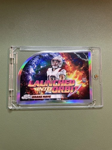 2024 Topps Cosmic Chrome - Launched Into Orbit Drake Maye #LIO-8 (RC)
