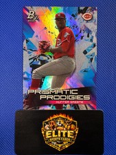 2019 Topps Bowman Platinum Prismatic Prodigies Hunter Greene #PPP-36 Prismatic