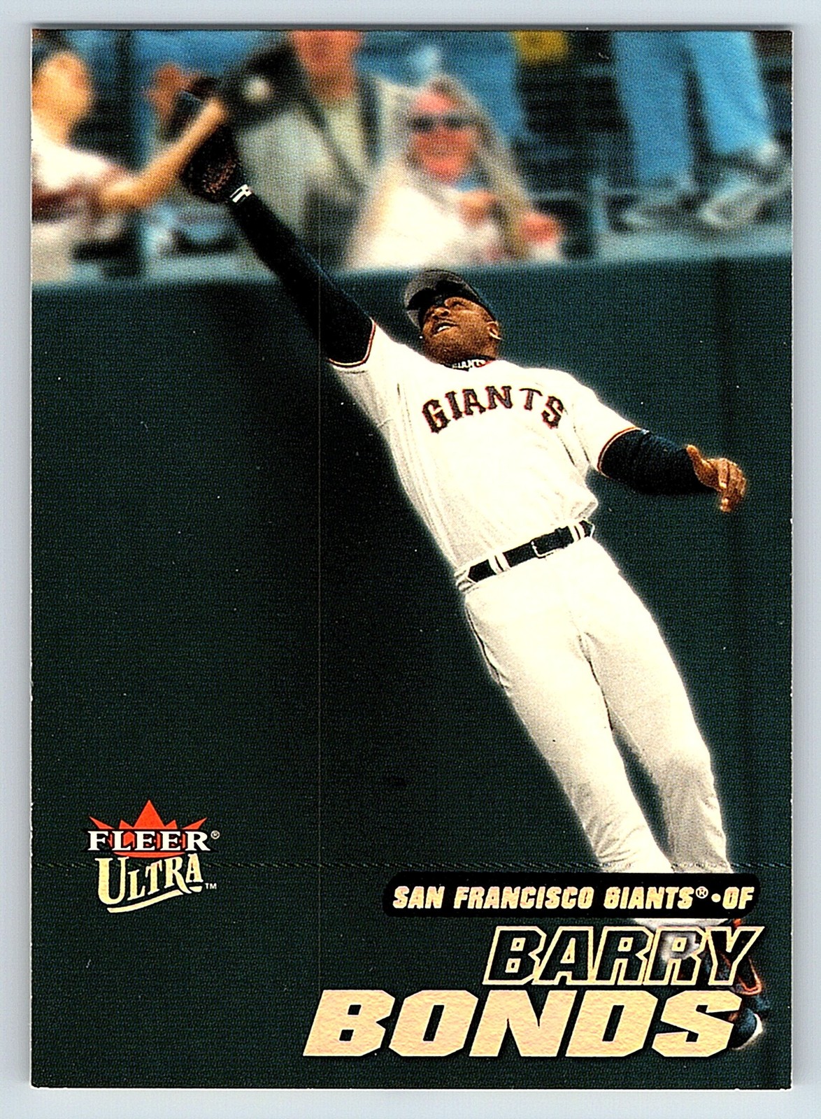 2001 Ultra #182 Barry Bonds