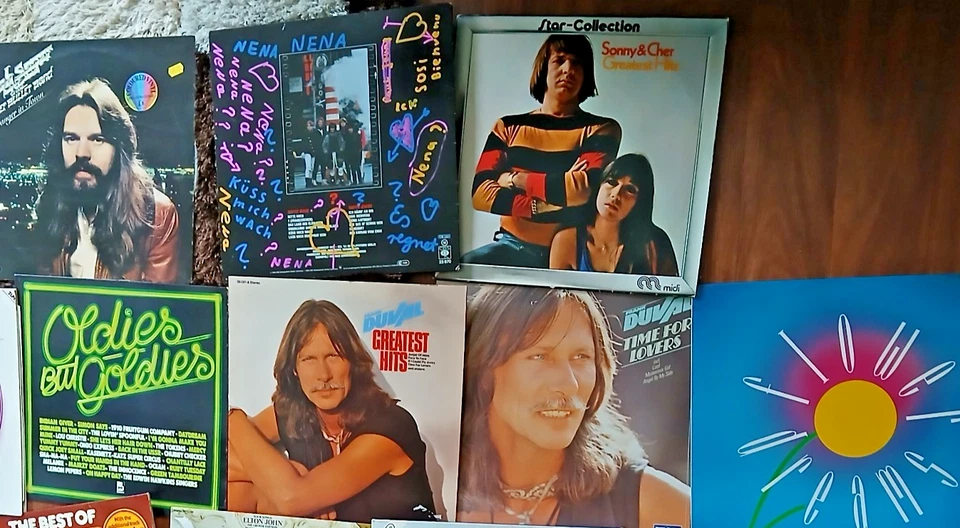 Konvolut 30 LP Beatles, Beach Boys, BeeGees, FYC, Sunny & Cher, J, Denver - Bild 4 von 4