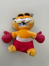 Vintage Garfield 9" Plush Boxer W/ Tag 1981