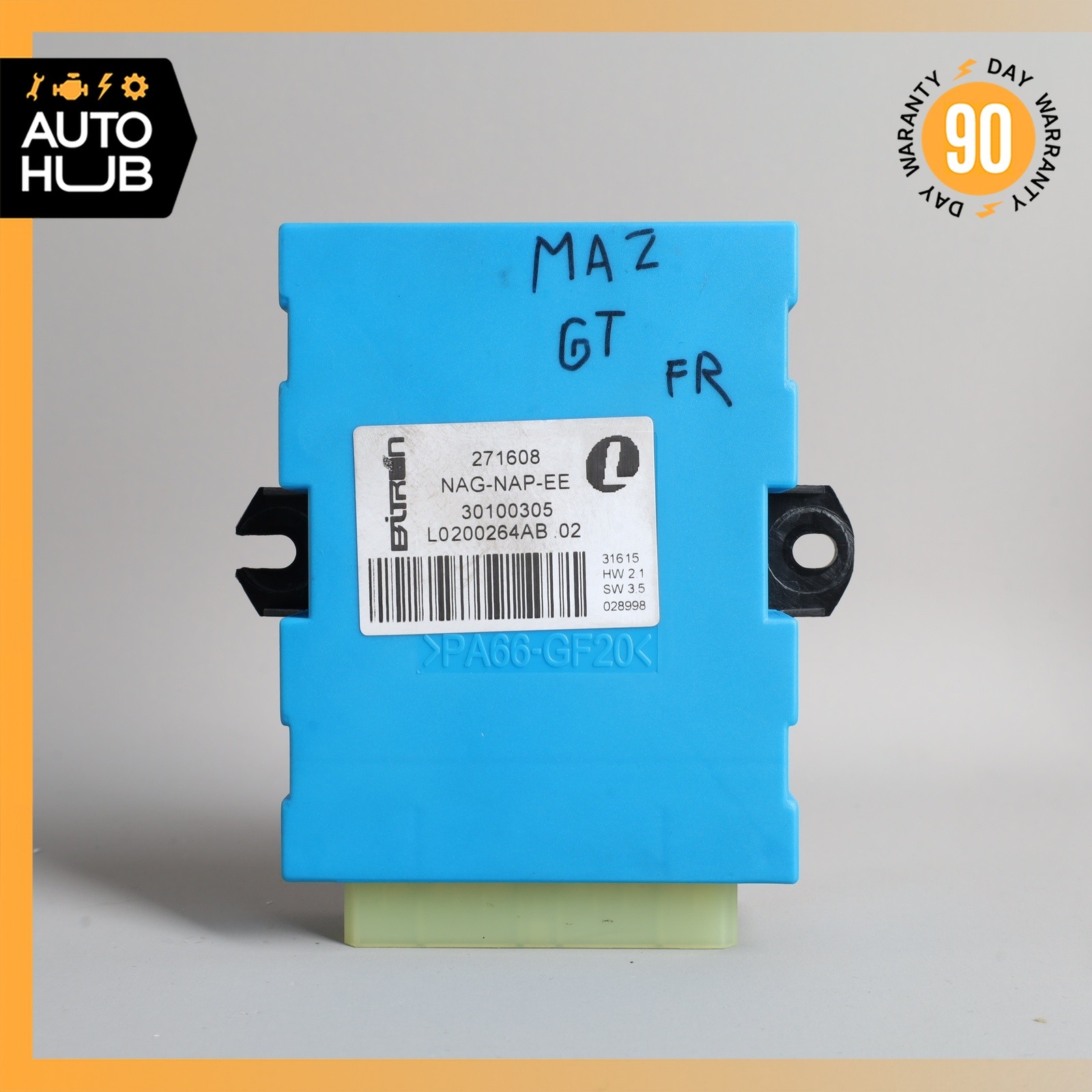 02-19 Maserati GranTurismo 4200 Coupe Seat Easy Entry Control Module ECU OEM 43k
