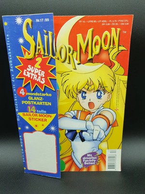 Sailor Moon Comic Heft Nr 17 1999 + Poster
