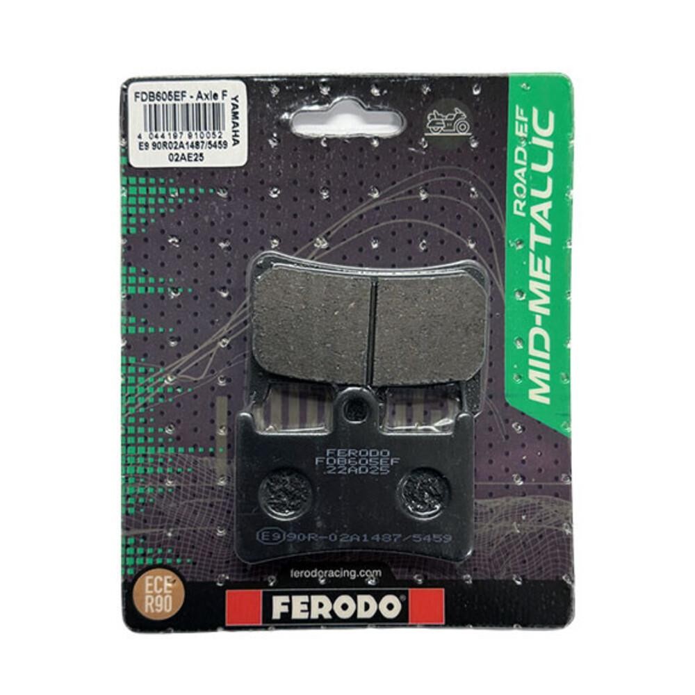 Ferodo Mid-Metallic Front Brake Pad Fits Yamaha MT-01 Rock Slate RP12 2005-2006