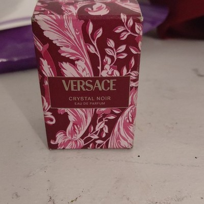 Versace Crystal Noir Eau de Parfum Spray Travel Size 0.17 