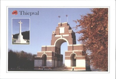 Thiepval Denkmal für das vermisste Frankreich Erster Weltkrieg Wahrzeichen Postkarte