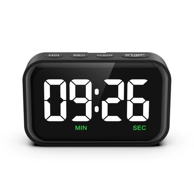 Magnetic Digital Timer Countdown Count Up Kitchen Cooking Study Clock 1pc