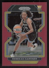 2022 Panini Prizm WNBA #138 Rebekah Gardner Red #/199 RC