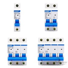 CHINT MCB Mini Circuit Breaker Double Pole1-6 10 16 25 32 40 50 63 80 100 125Amp