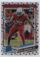 2023 Panini Donruss Optic Rated Rookie Stars Prizm Paris Johnson Jr #205 0u9w