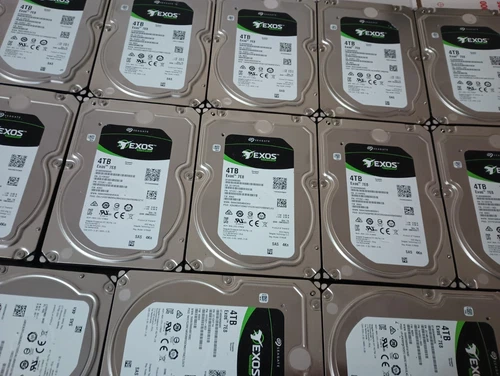 EXOS 7ES ST4000NM0025  Seagate 4TB 7.2K RPM 12Gbps 3.5" SAS HDD Hard Drive.