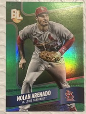 Envoltura de Grandes Ligas Topps 2024 lámina verde #WR80 - Nolan Arenado /99 - Cardenales