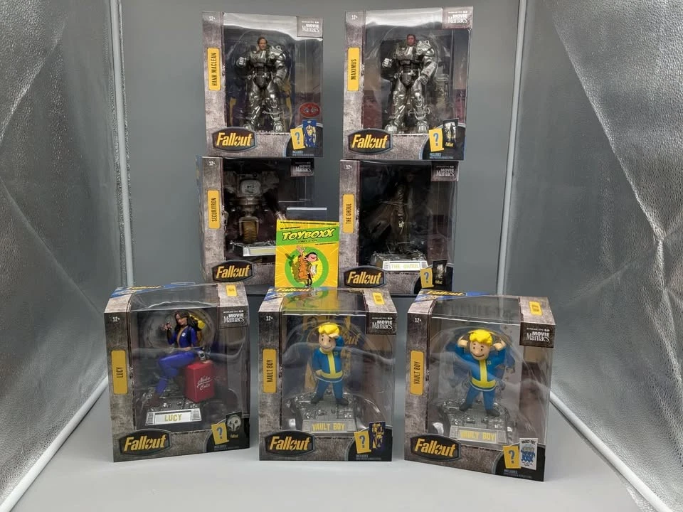 MCFARLANE Fallout Movie Maniacs Actionfigur ZUR AUSWAHL 1J