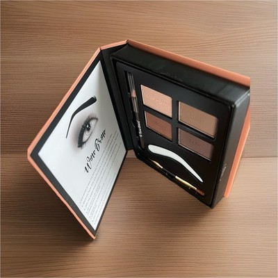 Giordano Colors Wow Brow Kit Powders Pencil Wax Highlighter Light-Med-Dark