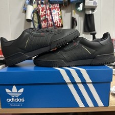 adidas Yeezy Powerphase Calabasas Core Black Mens Size 7 - BRAND NEW - CG6420