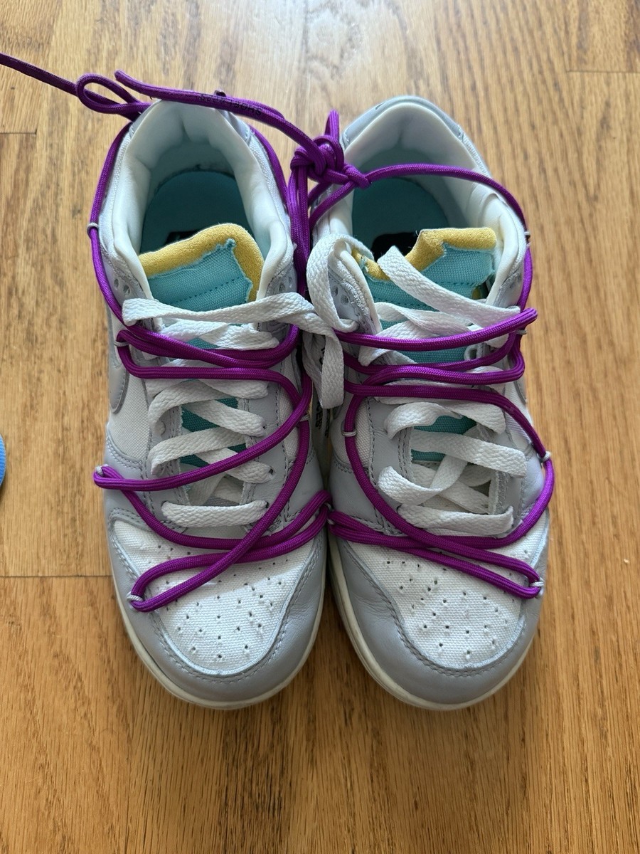 Size 4.5 - Off-White x Nike Dunk Low Lot 21 of 50 for sale online