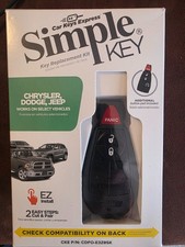 Simple Key, Key Fob and Key Programmer with Interchangeable 3  4 Button