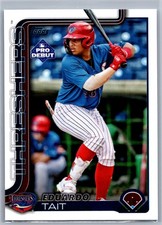 2025 Topps Pro Debut Paper Base Eduardo Tait Clearwater Threshers