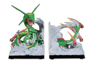 Rayquaza & Minior geformte Buchstützen 2 Stück Set NEU POKEMON