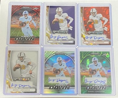 Brady Drogosh (6) 2025 Leaf A New Dawn Auto #/3 & Silver /15 & Red #1/1 & More!
