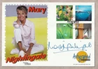 GB First Day signed cover Mary Nightingale