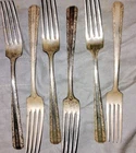 New ListingTowle Candlelight Sterling Silver Flatware Place Setting Forks