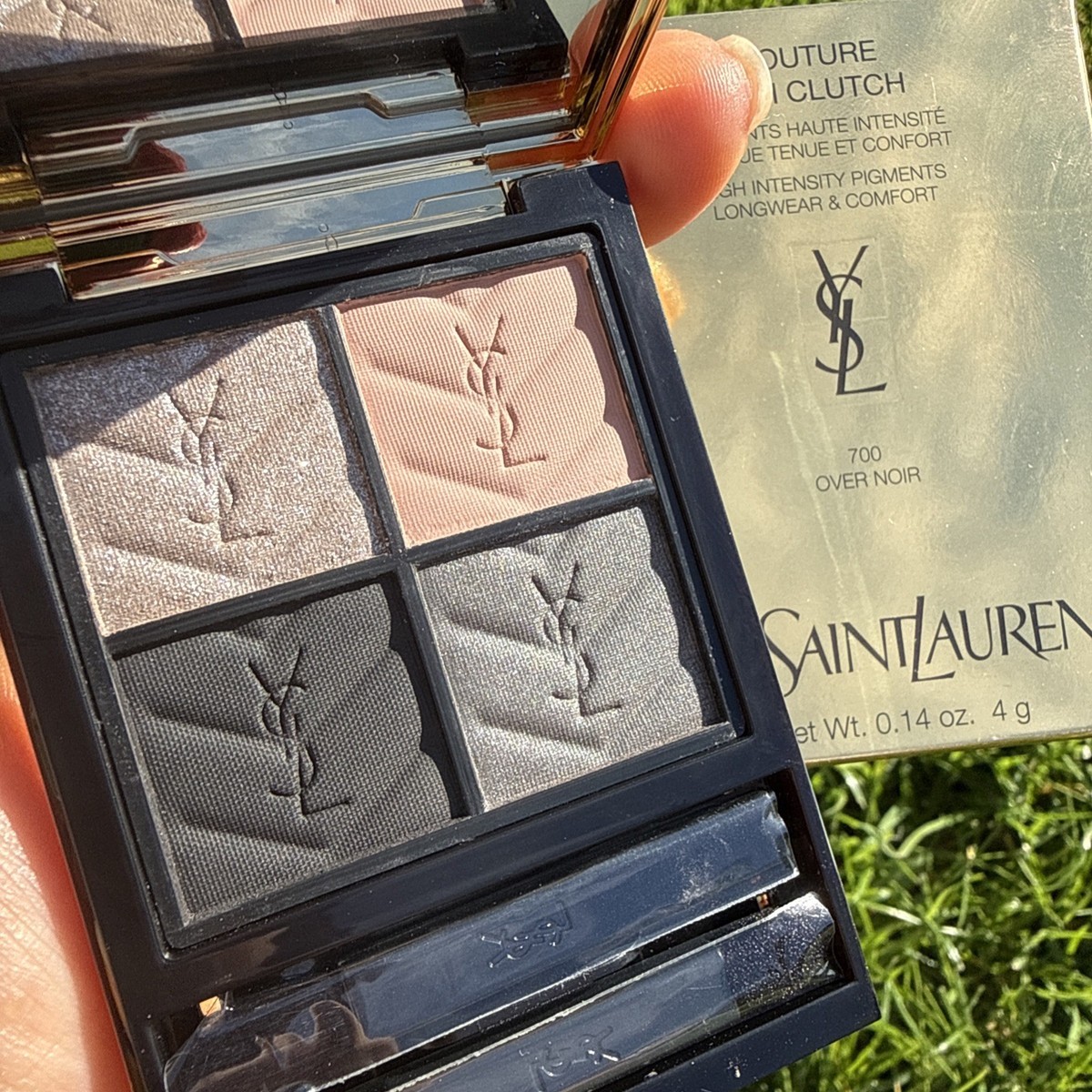 Yves Saint Laurent Couture Mini Clutch #700 OVER NOIR 0.14oz / 4g