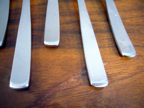 7 WMF Cromargan Nortica Stainless Place Spoons Japan 7 1/2" MCM Stainless - Picture 2 of 3