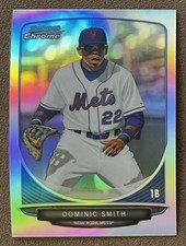 2013 Bowman Draft Picks &amp; Prospects - Chrome Dominic Smith #BDPP1 Refractor (RC)