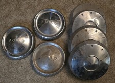 Antique Ford Dog Dish Hubcaps