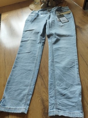 Buena Vista Kim-Zip 7/8 Jeans  cozy denim Bleach denim Größe L   Neu mit Etikett