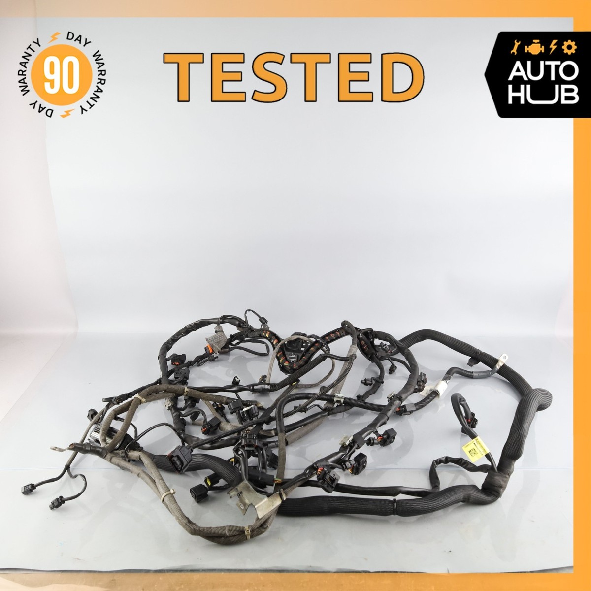 09-11 Mercedes W164 ML63 AMG 6.2L V8 M156 Engine Motor Wire Wiring