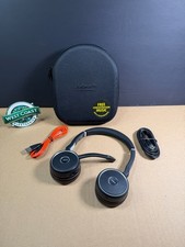 Jabra Evolve 75 Wireless Bluetooth Headset w/Case, Charging Cord, USB Dongle