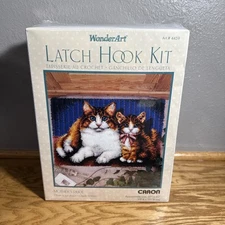 Wonder Art Caron Latch Hook Kit MOTHER'S PRIDE 27" X 40" #4459 New Sealed