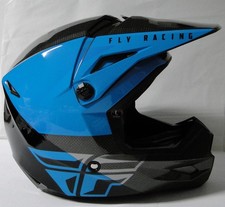 Fly Racing Kinetic Straight Edge Helmet Bluegreyblack Large 59-60 Cm 73-8633l