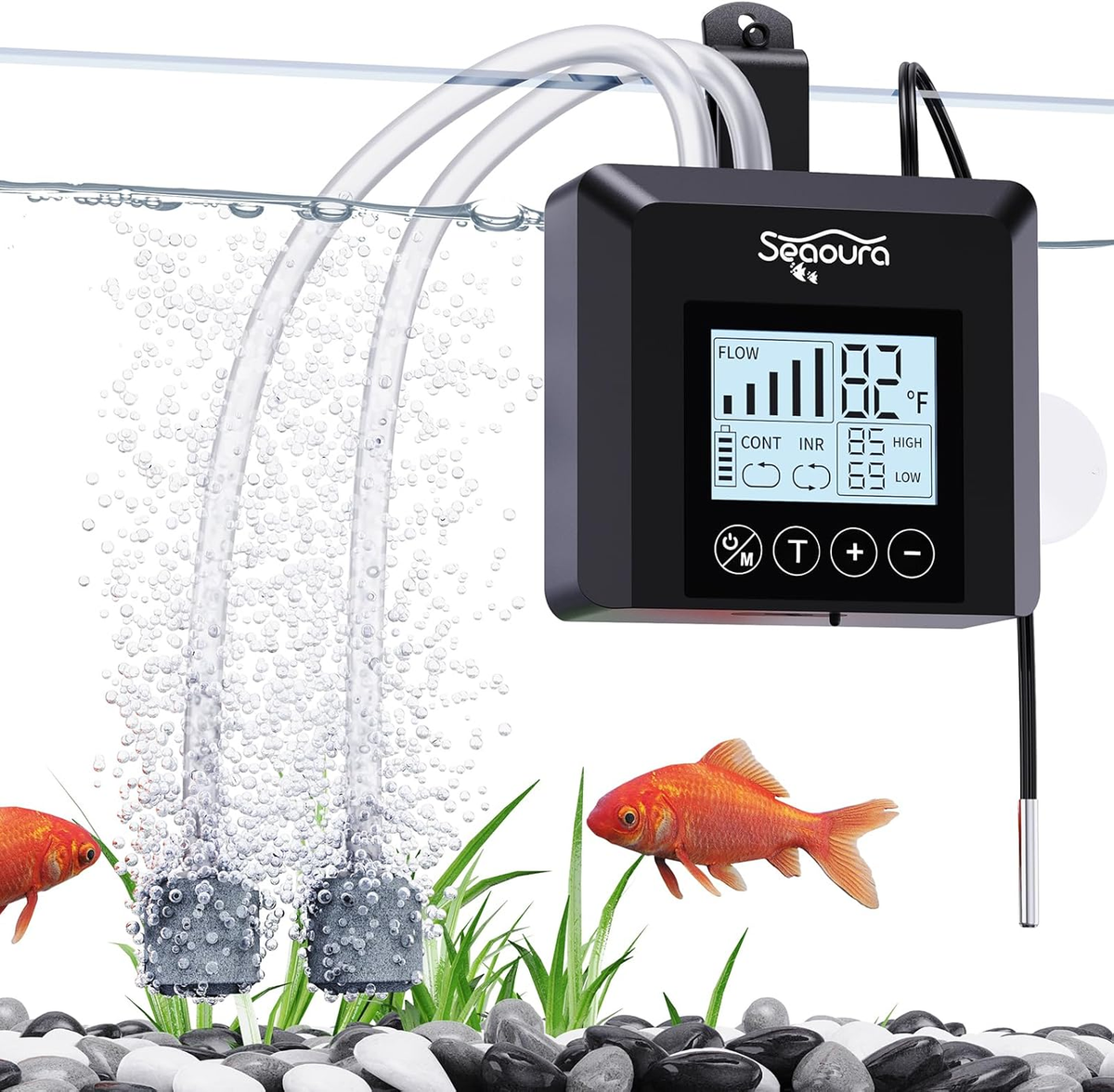Ventilateur Portable Silencieux, Usb Rechargeable Puissant Batterie De