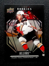BRAYDEN TRACEY RC 2022-23 UPPER DECK ALLURE BLACK RAINBOW NHL 22-23 #111   90704
